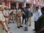 The Vartak Nagar Police took cognisance of the video and called the two students for questioning. They subsequently booked the student who was seen consuming the drug. ( photo by Praful Gangurde / Hindustan Times )