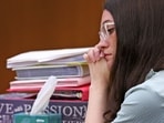 Lindsay Clancy listens to her mother Paula Musgrove on the witness stand during her murder trial in Plymouth Superior Court, in Plymouth, Mass., Monday, Aug. 17, 2026. (Greg Derr/The Patriot Ledger via AP, Pool)