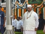 Kharge said the BJP was not aware of the historical decisions taken by the Congress regarding the national song and the national anthem.(Hindustan Times)
