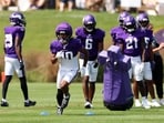 Baltimore Ravens center Danny Pinter was taken off the field on a cart during joint practice with Minnesota Vikings.