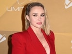 Hayden Panettiere’s ex Brian Hickerson handed police a bag of her medications, adding a new detail to the ongoing death investigation.. (Photo by Robyn BECK / AFP)