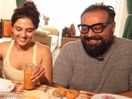 Anurag Kashyap with his girlfriend Shubhra Shetty.