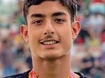 Ojas Sund trains under the guidance of his father, Madhav Sund, who is himself a national medallist. (HT Photo)