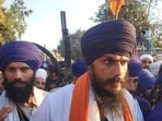 Tarsem Singh Khalsa, father of jailed Khadoor Sahib MP Amritpal Singh appealed to Panthic leaders to set aside differences and unite for a broader cause. (HT File)