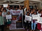 The IMA and the MARD are opposed to the move and both had staged protests and strikes opposing the state government’s decision (HT Photo)