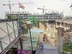 The redevelopment project, launched in February 2023, was first given an April 2026 deadline before being extended to December and now to June 2027. (Gurpreet Singh/ht)