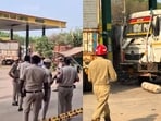 The Delhi Fire Service said it received a call about the incident at 3:37pm, following which six fire tenders were rushed to the spot.