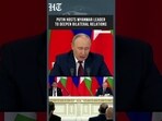 Putin Hosts Myanmar Leader For Talks On Deepening Russia-Myanmar Bilateral Relations