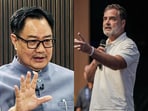 Rahul Gandhi slams Kiren Rijiju's remark
