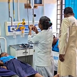 Dr Singh said the students had complained of stomach pain after consuming their meal.