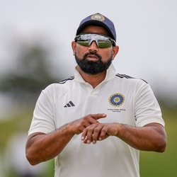 Mohammed Shami during the Duleep Trophy 2025