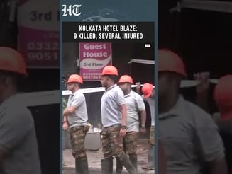 Kolkata Hotel Fire: At Least 9 Killed, Several Injured in Blaze on Mirza Ghalib Street