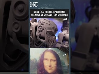Watch: Shenzhen Museum Turns Chocolate Into Spacecraft, Robots and Art