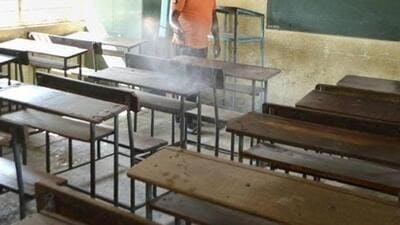 A social audit of 444 government schools in Shimla district pointed out that 81% of the schools facility of clean drinking water while 43% are without safety fencing pointing towards deficiencies in infrastructure, basic amenities, student safety, child protection and academic monitoring, raising serious concerns over the implementation of Right to Education (RTE) standards in the state capital. (PTI File photo/ Representational image) A social audit of 444 government schools in Shimla district pointed out that 81% of the schools facility of clean drinking water while 43% are without safety fencing pointing towards deficiencies in infrastructure, basic amenities, student safety, child protection and academic monitoring, raising serious concerns over the implementation of Right to Education (RTE) standards in the state capital. (PTI File photo/ Representational image)