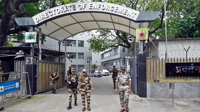 Officials familiar with the matter said the raids took place at eight locations including an apartment belonging to P Nikhil (HT File) Officials familiar with the matter said the raids took place at eight locations including an apartment belonging to P Nikhil (HT File)