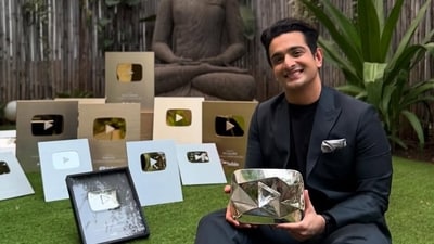 YouTuber Ranveer Allahbadia talks about money in content creation. (Instagram/beerbiceps) YouTuber Ranveer Allahbadia talks about money in content creation. (Instagram/beerbiceps)