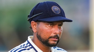 Kuldeep Yadav had a forgettable game vs Sri Lanka in Galle. (PTI) Kuldeep Yadav had a forgettable game vs Sri Lanka in Galle. (PTI)