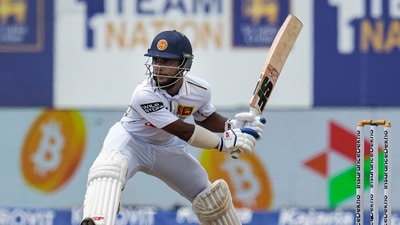 Sonal Dinusha’s 84 helped Sri Lanka delay the inevitable for more than a session, but the hosts eventually folded for 206 as Manav Suthar and India’s attack completed the job. (PTI) Sonal Dinusha’s 84 helped Sri Lanka delay the inevitable for more than a session, but the hosts eventually folded for 206 as Manav Suthar and India’s attack completed the job. (PTI)