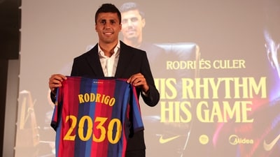 Rodri preferred Rodri move over Real Madrid. (REUTERS)