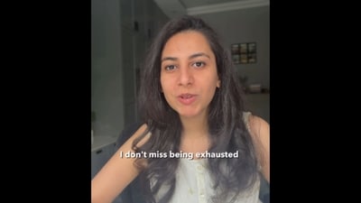 In the video, the woman reflected on what she misses about working. (Instagram/@dil_aur_dopamine) In the video, the woman reflected on what she misses about working. (Instagram/@dil_aur_dopamine)
