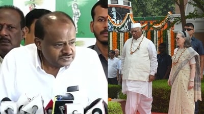 The row erupted after the BJP accused Sonia Gandhi of objecting to the singing of the full version of Vande Mataram at a Congress Independence Day event on August 15.