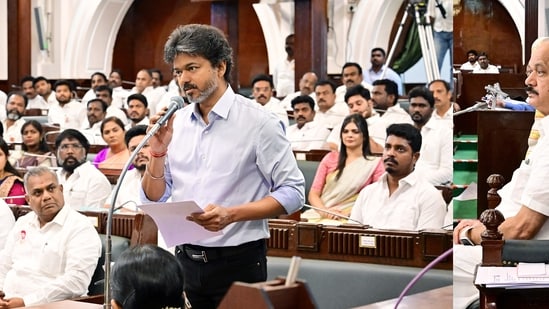 File photo of Tamil Nadu Chief Minister S. Joseph Vijay. The Tamil Nadu govt on Wednesday rolled back the order against students joining CJP-like protests. (@CMOTamilnadu X)
