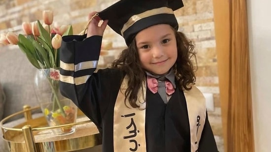 File photo of Hind Rajab, a 5-year-old Palestinian girl, who was killed in 2024 alongside her family. (AP)