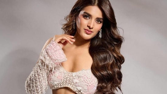 Nidhhi Agerwal: ముఖానికి మాస్క్ పెట్టుకొని ఈడీ ముందుకు నిధి అగర్వాల్.. బెట్టింగ్ కేసులో హాజరైన రాజా సాబ్ బ్యూటీ
