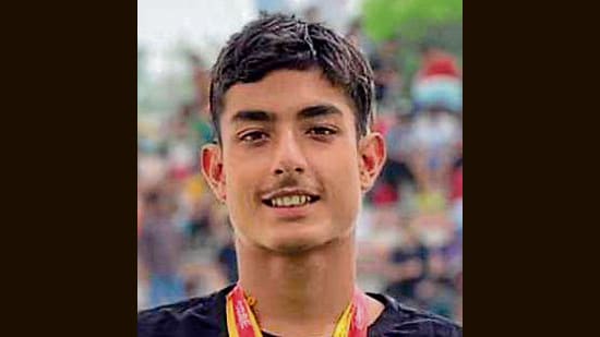 Ojas Sund trains under the guidance of his father, Madhav Sund, who is himself a national medallist. (HT Photo)