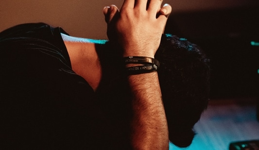 A man shared that his work has left him exhausted. (Representational image).