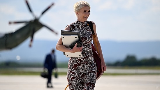 Natalie Harp traveled in the trunk of an SUV due to seating issues in Donald Trump’s motorcade, according to a new report.