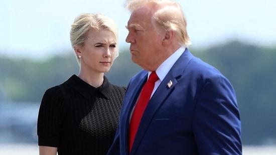 Amid scrutiny of Natalie Harp and Trump's bond, some supporters defend her presence as normal for aides