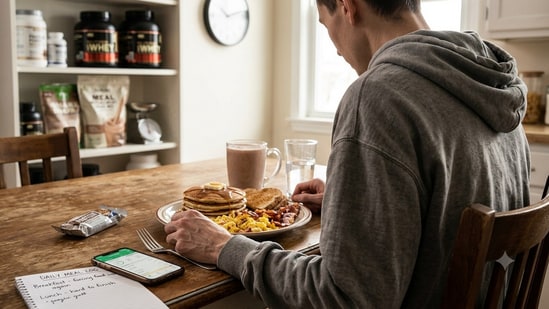 If you are constantly struggling to gain weight, it could be an underlying health issue. (Representative image created via Google Gemini)