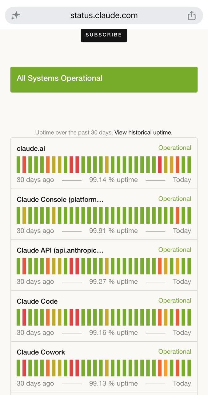 A service may be online while a task remains trapped in digital meditation.