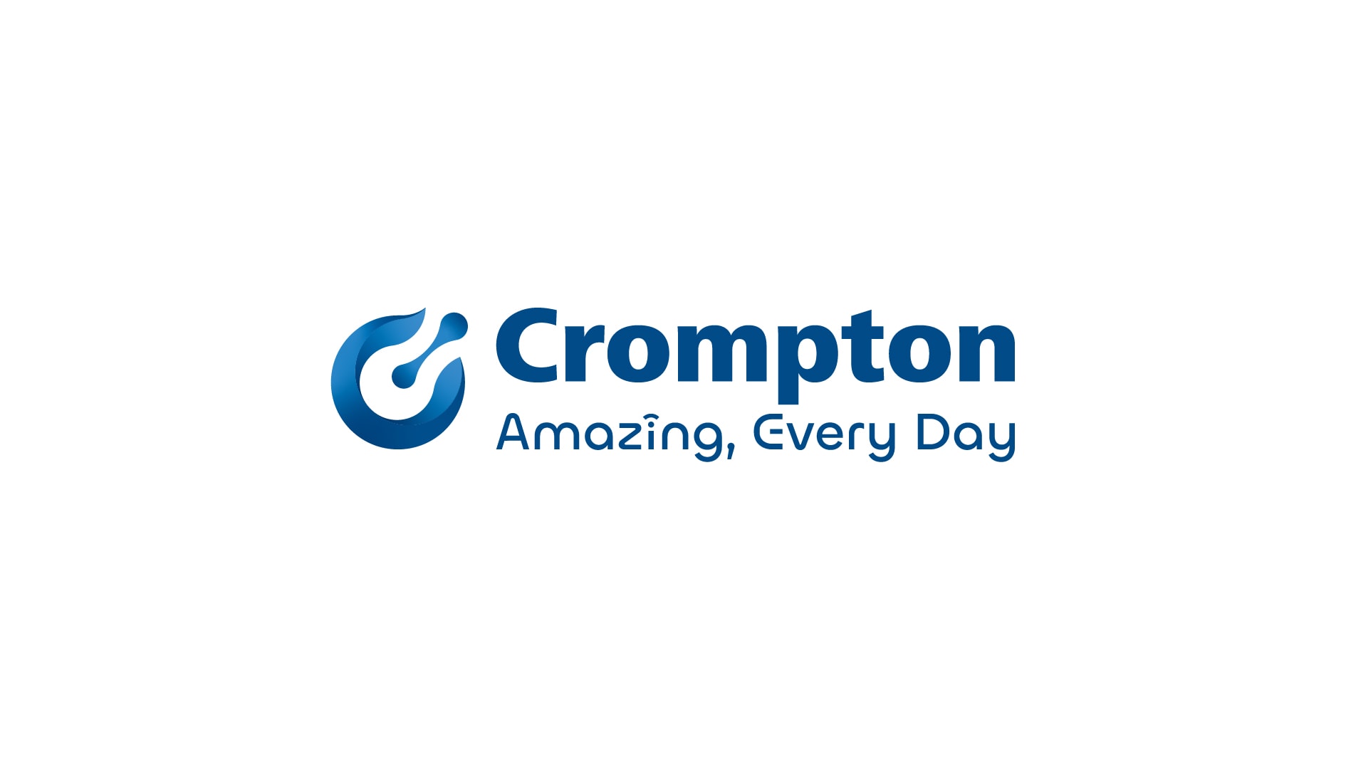 Crompton just quietly added a Wi-Fi symbol and power button to its logo. (Crompton)