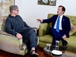 India's US ambassador Sergio Gor made his maiden official visit to Jammu and Kashmir on Wednesday and met chief minister Omar Abdullah in Srinagar. 