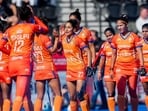 Amstelveen - 2026 FIH Hockey World Cup Belgium & Netherlands (W) 23 India v England (Pool D) Picture: Baljeet Kaur Player of India shakes hands after the match COPYRIGHT WORLDSPORTPICS / Ewout Pahud de Mortanges No archive allowed (Ewout Pahud de Mortanges)