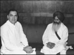 Harchand Singh Longowal had signed the Punjab accord, also known as the Rajiv-Longowal accord, with then Prime Minister Rajiv Gandhi on July 24, 1985. (HT File)