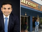 Vijeet Suman in front of his restaurant, which he started in Mexico. 