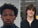 Karmelo Anthony (L) and Austin Metcalf (R). Karmelo Anthony (L) and Austin Metcalf (R).