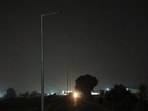 Residents said officials told them restoration could take another two months after road work ends, while MCM said no interim lighting could be arranged. (HT)