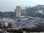 The Adarsh Housing Society scam in 2010 rocked the then Congress-NCP government. (Hindustan Times)