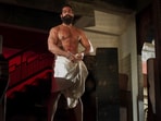 Toxic English trailer: A still of Yash in his bloodiest avatar yet.