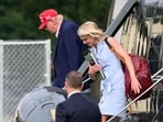 Before her stint in the White House, Harp worked as an anchor on right-wing news channel One America Network and later joined Trump's campaign in 2022. Before her stint in the White House, Harp worked as an anchor on right-wing news channel One America Network and later joined Trump's campaign in 2022.