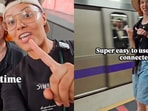 Tourists highlight Delhi Metro’s safety measures.