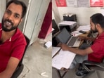 Woman claims delivery boy refused her parcel.