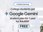 Indian students can also save on AI Pro and YouTube Premium, with Google adding study notebooks, quizzes and interactive learning tools.