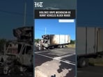 Violence Grips Mexico's Michoacan As Burnt Vehicles Block Roads And Trigger Chaos