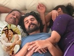 చిన్నపిల్లోడిలా మారిపోయిన విజయ్ దేవరకొండ.. అమ్మానాన్న మధ్యలో పడుకొని.. ఫొటో తీసిన రష్మిక కామెంట్ వైరల్(instagram-Vijay Deverakonda)