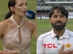 Laura Wright sang the Pakistani anthem, before the start of the Headingley Test on Wednesday Laura Wright sang the Pakistani anthem, before the start of the Headingley Test on Wednesday